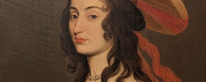 Louise hollandine-van-de-palts, Malerin selbstportrait, MSK Gent _pm26