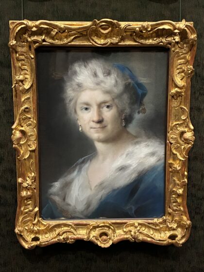 Rosalba Carriera, Selbstbildnis "Der Winter"