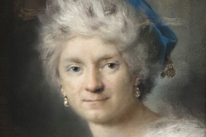 Rosalba Carriera, Pastellmalerin, Rokoko, Selbstbildnis 1730