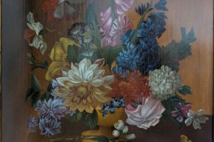 Lina Krause, Malerin, Blumenstillleben