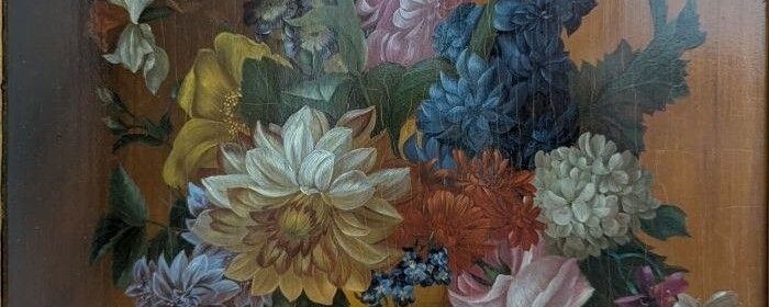 Lina Krause, Malerin, Blumenstillleben